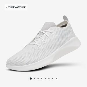 Allbirds Womens Super Light White Tree Runners Size W9 NWOB NWOT